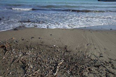 Plakias plaj creta adası yaz 2020 covid-19 sezon modern yüksek kaliteli baskı