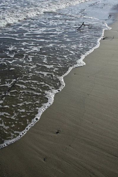 Plakias Beach Creta Sommaren 2020 Covid Säsong Modernt Högkvalitativt Tryck — Stockfoto