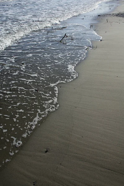 Пляж Плакіас Крета Острів Літо 2020 Року Ковід Сезон Сучасний — стокове фото