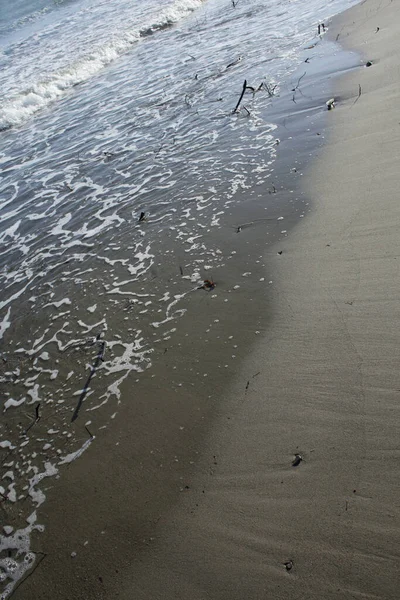 Plakias Beach Creta Sommaren 2020 Covid Säsong Modernt Högkvalitativt Tryck — Stockfoto