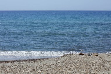 Peristeres plajı rodakino Girit Adası ücretsiz kamp alanı covid-19 sezon modern yüksek kaliteli baskı