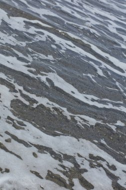 Plaj dalgaları makro arka plan peristeres beton ada covid-19 sezon modern yüksek kaliteli baskı