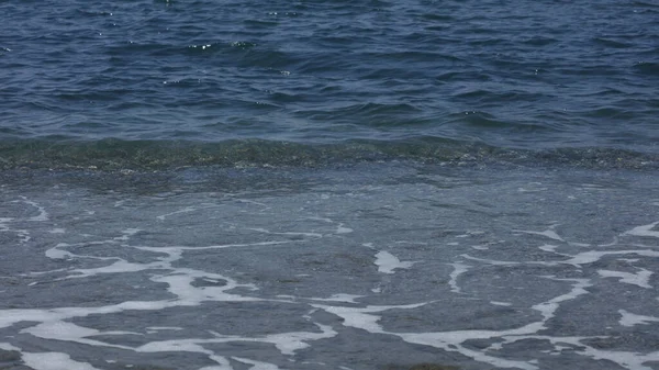 Peristeres海滩Rodakino克里特岛免费露营区Covid 19季节现代高质量印刷品 — 图库照片