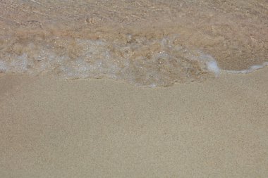 Kırmızı kum plajı makro arka plan creta adası Falassarna yaz tatili 2020 covid-19 sezonu modern yüksek kaliteli baskı