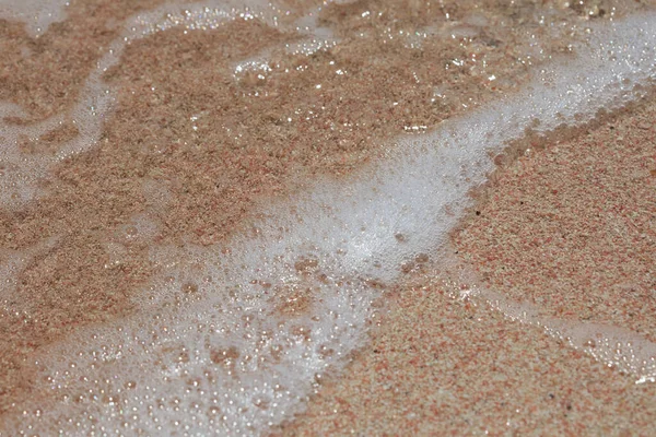 红色沙滩宏观背景克里塔岛猎鹰夏季假期2020鳕鱼 19季节现代高质量印刷品 — 图库照片