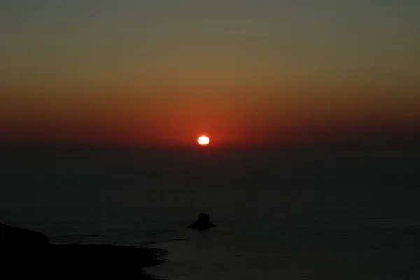 Balos Plage Soleil Lagon Montagne Béton Île Été 2020 Covid — Photo