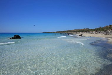 Kerdodasos plajı çimento özel mavi lagün cennet kırmızı kumsal yaz 2020 covid-19 tatil modern yüksek kaliteli baskılar