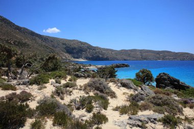 Kerdodasos plajı çimento özel mavi lagün cennet kırmızı kumsal yaz 2020 covid-19 tatil modern yüksek kaliteli baskılar