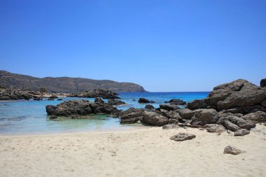 Kerdodasos plajı çimento özel mavi lagün cennet kırmızı kumsal yaz 2020 covid-19 tatil modern yüksek kaliteli baskılar