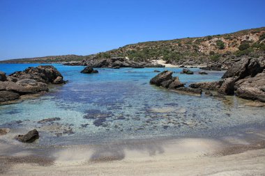 Kerdodasos plajı çimento özel mavi lagün cennet kırmızı kumsal yaz 2020 covid-19 tatil modern yüksek kaliteli baskılar