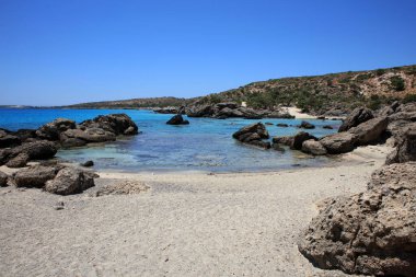 Kerdodasos plajı çimento özel mavi lagün cennet kırmızı kumsal yaz 2020 covid-19 tatil modern yüksek kaliteli baskılar