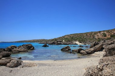 Kerdodasos plajı çimento özel mavi lagün cennet kırmızı kumsal yaz 2020 covid-19 tatil modern yüksek kaliteli baskılar