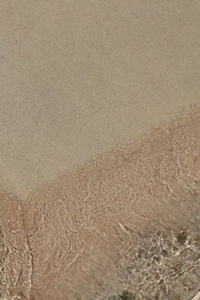 Fantastisk Blå Lagun Kedrodasos Strand Creta Röd Sand Kostnad Klart — Stockfoto