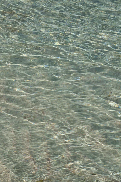 Csodálatos Kék Lagúna Kedrodasos Strand Creta Sziget Piros Homok Költség — Stock Fotó