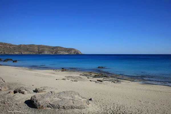 Blue Lagoon Kedrodasos Beach Creta Island Βραχώδες Κόστος Καθαρά Νερά — Φωτογραφία Αρχείου