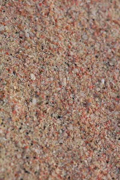 해변의 모래사장엘 Elafonisi 폐쇄되어 픽셀의 휴일인 — 스톡 사진