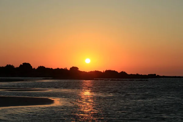 Sunshine Elafonisi Plage Creta Île Rocheuse Coût Eaux Claires Covid — Photo