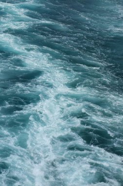 Gemi yüksek kaliteli baskılarından soyut duvar kağıdı görünümünü dalgalar