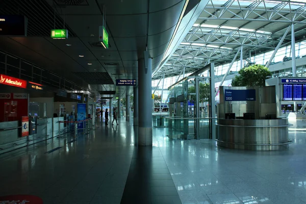 Düsseldorf Deutschland Freitag 2020 International Airport Reisen Corona Virus Covid — Stockfoto