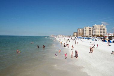 Clearwater 'da uzun bir sahil