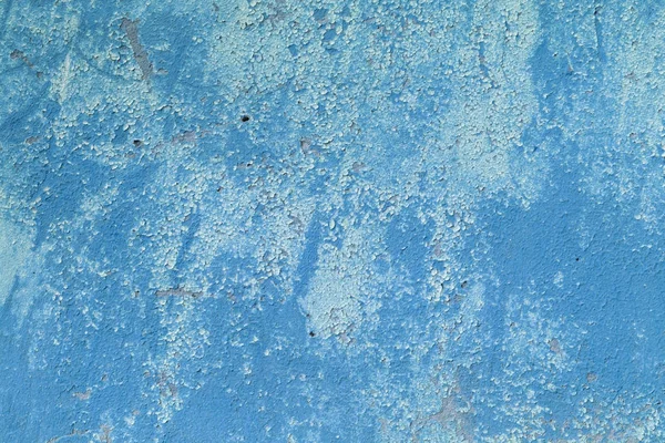 汚い古いグランジ ビンテージ ライト ブルー コンクリートとセメント鋳型テクスチャ壁または床背景風化塗装と傷ひびの入った — ストック写真