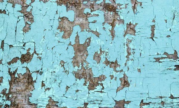 Eski grunge rustik ahşap doku arka plan mavi renk ile yıpranmış boya ve çizik kırık