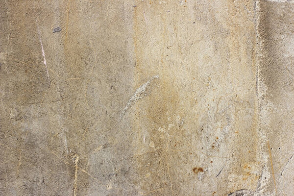 Старый гранж грязные трещины винтажный светло-серый бетон и цементной плесени текстуры стены или пола фон с выветриваемой краской и царапин
