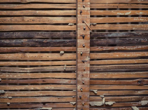 Old Exposed Wattle Daub Wall Victorian Times — Stock Photo, Image