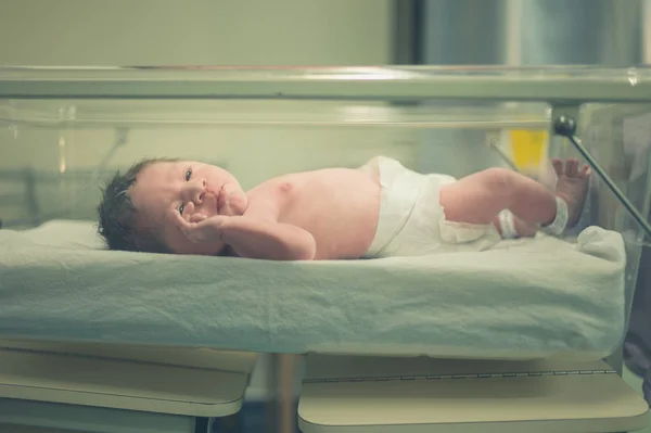Ένα Νεογέννητο Στο Νοσοκομείο — Φωτογραφία Αρχείου