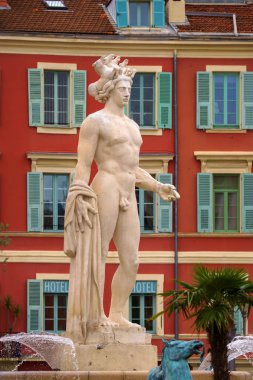Apollo heykel Massena Meydanı Nice, Fransa