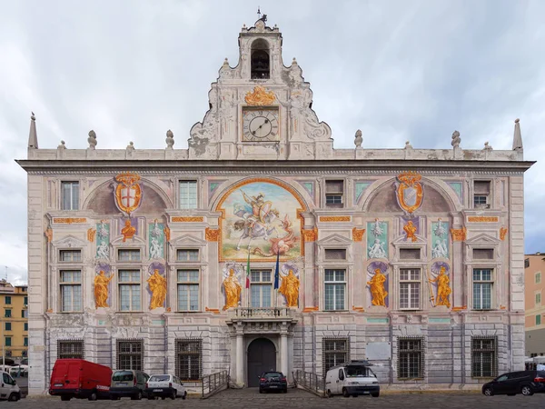 Palazzo San Giorgio veya Saint George Palace Cenova, İtalya — Stok fotoğraf