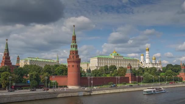 Timelapse del Kremlin de Moscú en 4k — Vídeo de stock