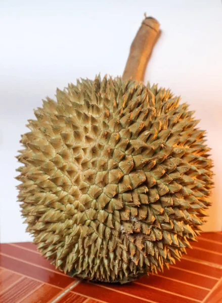 Durian Frucht Weißer Durian Frucht Durian Monthong — Stockfoto