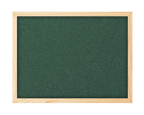 Quadro Placa Verde Fundo Branco Para Voltar Conceito Escola Horizontal — Fotografia de Stock