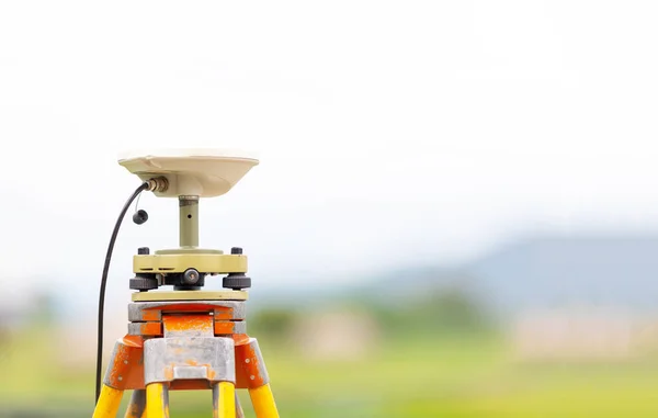 Topografía Gps Campo Sistema Posicionamiento Global —  Fotos de Stock