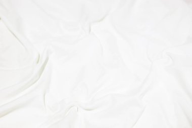 Beyaz yaprak yumuşak odak ve kopya alanı yatak takımları yakın çekim.