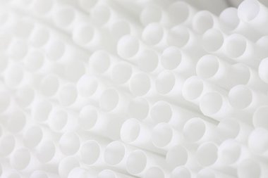 arka plan için saman beyaz plasticl