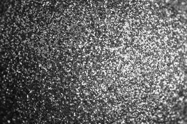 Gri simli glitter Noel arka planı için. 