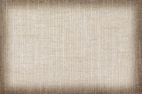 Linen fabric texture or background, Brown color and shadow