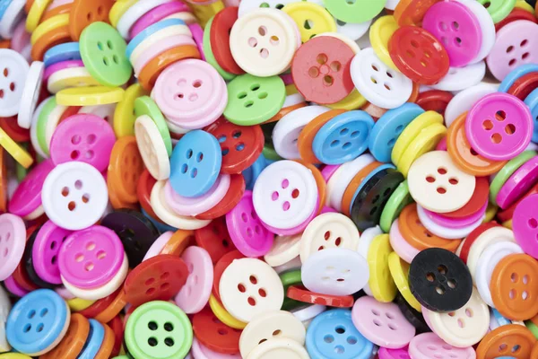 Button plastic colorful for background. — Stock Photo, Image