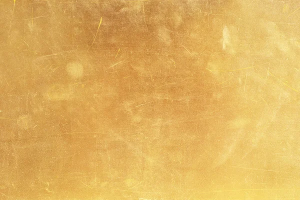 Gold abstrakten Hintergrund oder Textur Distress Kratzer und Gradie — Stockfoto