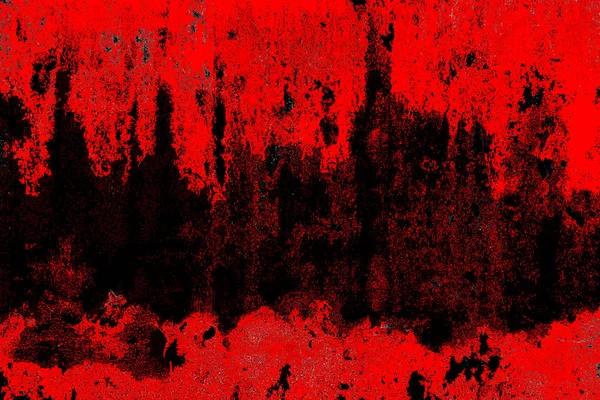 Blood texture or background. Concrete wall with bloody red stain — Stock Photo, Image