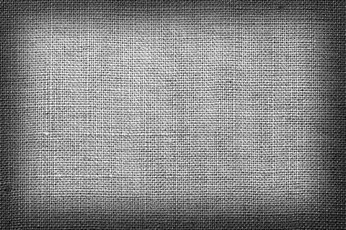 siyah keten kumaş doku veya arka plan.