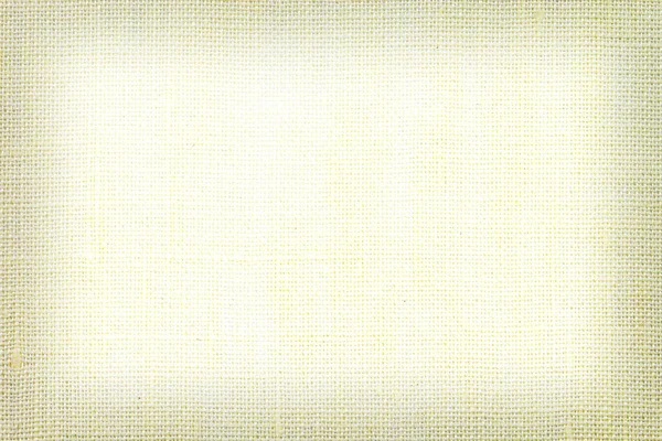 Gele Linnen Weefsel Textuur Achtergrond — Stockfoto