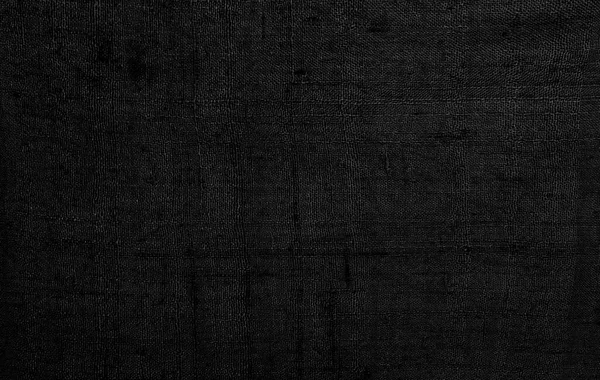 Black Linen Old Fabric Texture Background — Stock Photo, Image