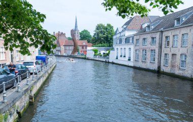Cityscape, su yolları, kanallar, turizm