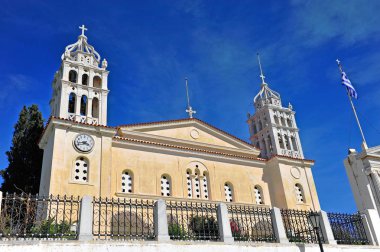 Lefkes katedral, Paros Island, Yunanistan