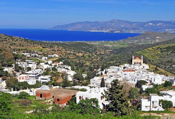 Lefkes Traditioneel Dorp Paros Island Griekenland — Stockfoto