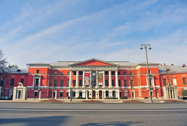 Moscú Rusia Mayo Edificio Teatro Calle Tverskaya Moscú Mayo 2018 — Foto de Stock