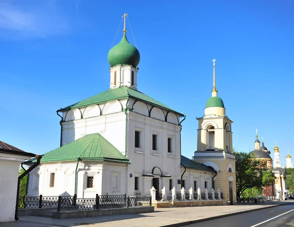 Rosyjski Kościół Varvarka Street Moskwa — Zdjęcie stockowe
